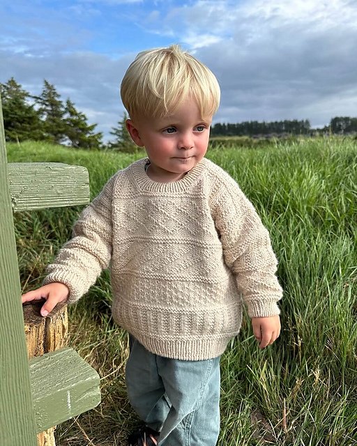 Storm Sweater Junior by PetiteKnit