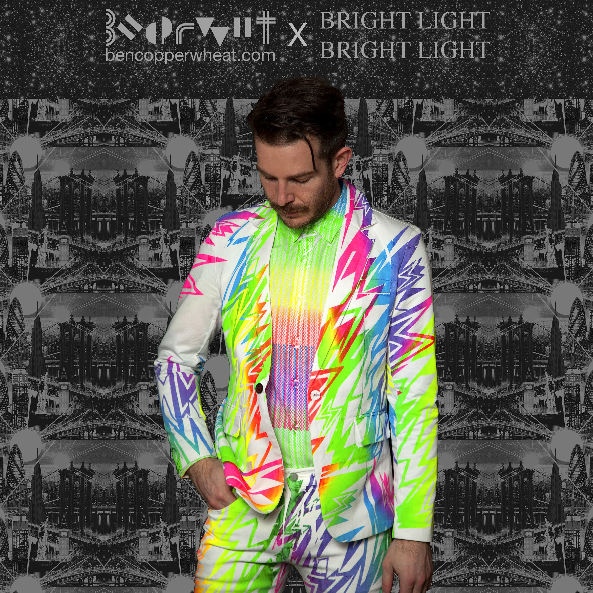 ROD THOMAS IN CUSTOM PRINTED 'LIGHTNING BOLTS' SUIT - 2015