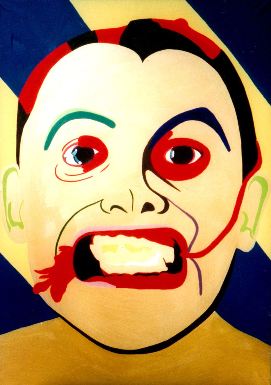 'SELF PORTRAIT' - ACRYLIC ON CANVAS - 2002