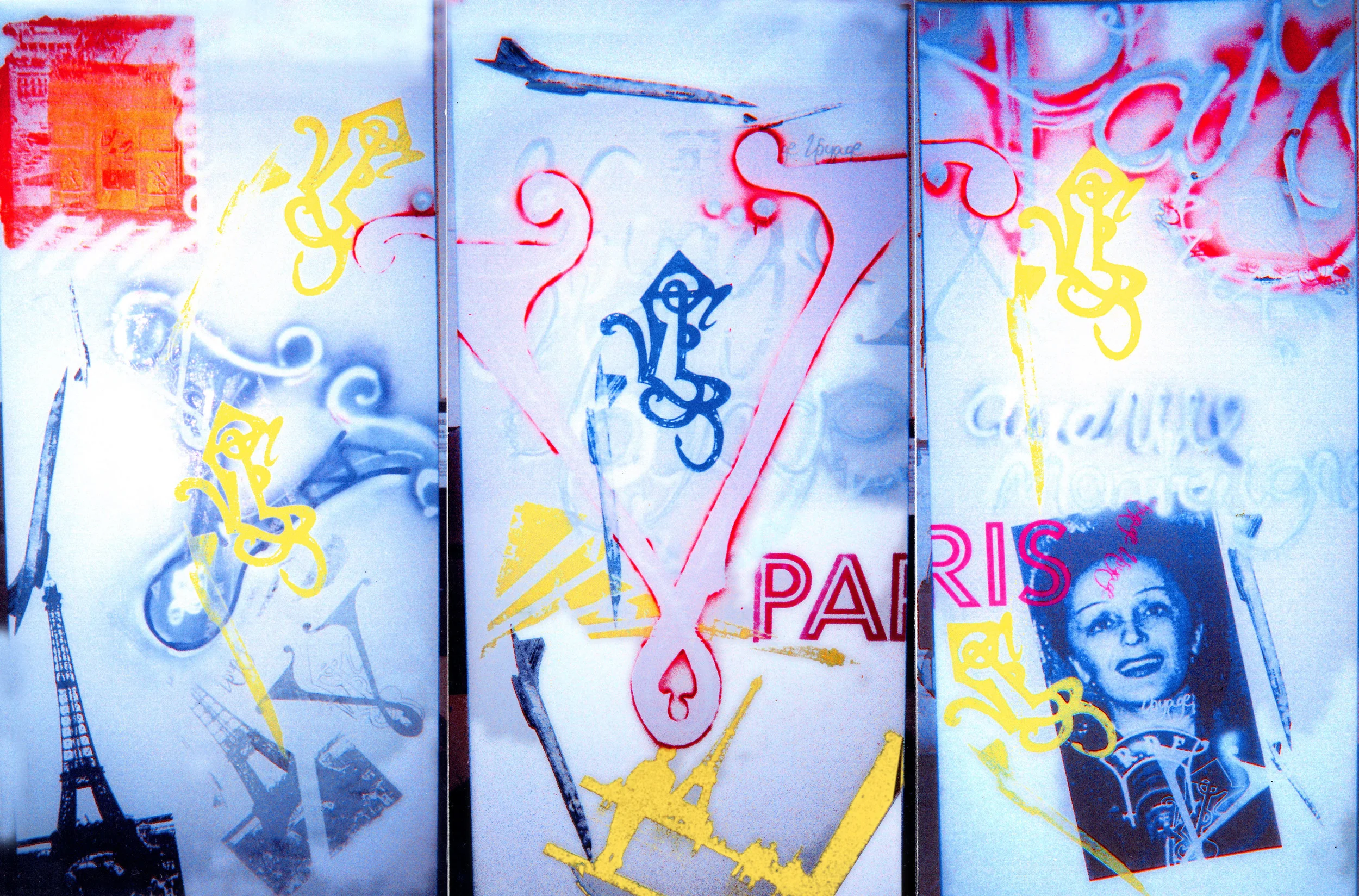 'PARIS' COMMISSIONED BY DAVID COLLINS STUDIO FOR THE VOYAGE FLAGSHIP STORE, AVENUE MONTAIGNE, PARIS - 2001
