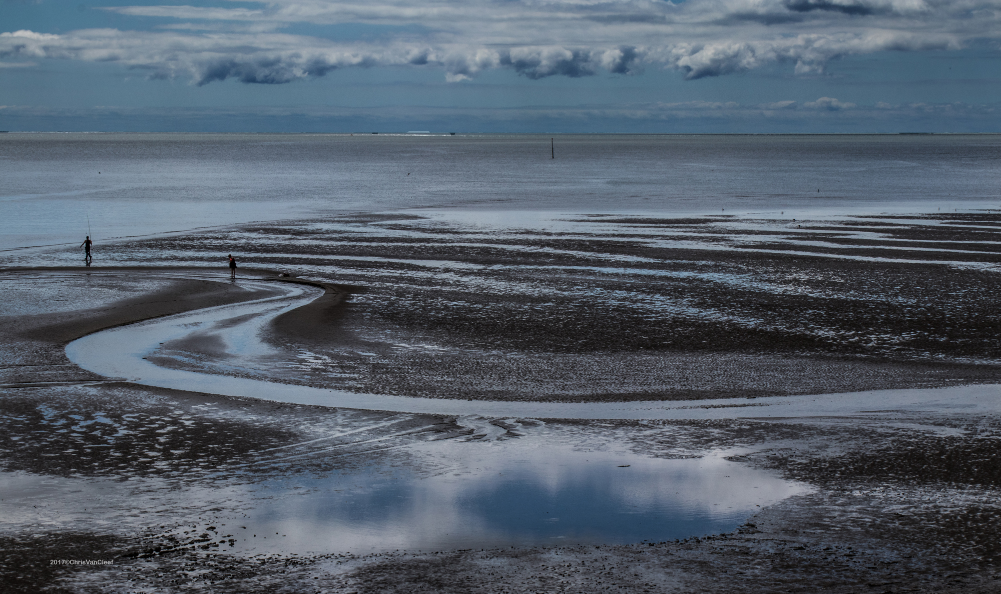 Llansteffan beach, Wales