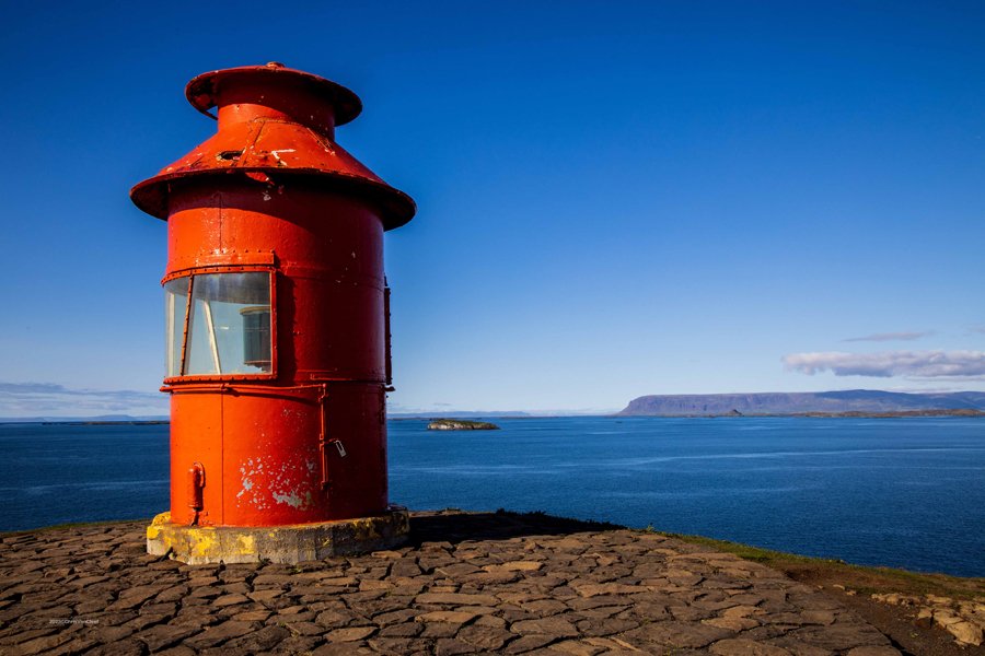 Súgandisey Island Lighthouse