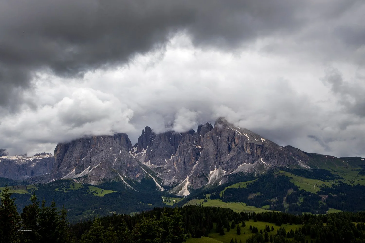 Langkofel, Sassolungo, Italy