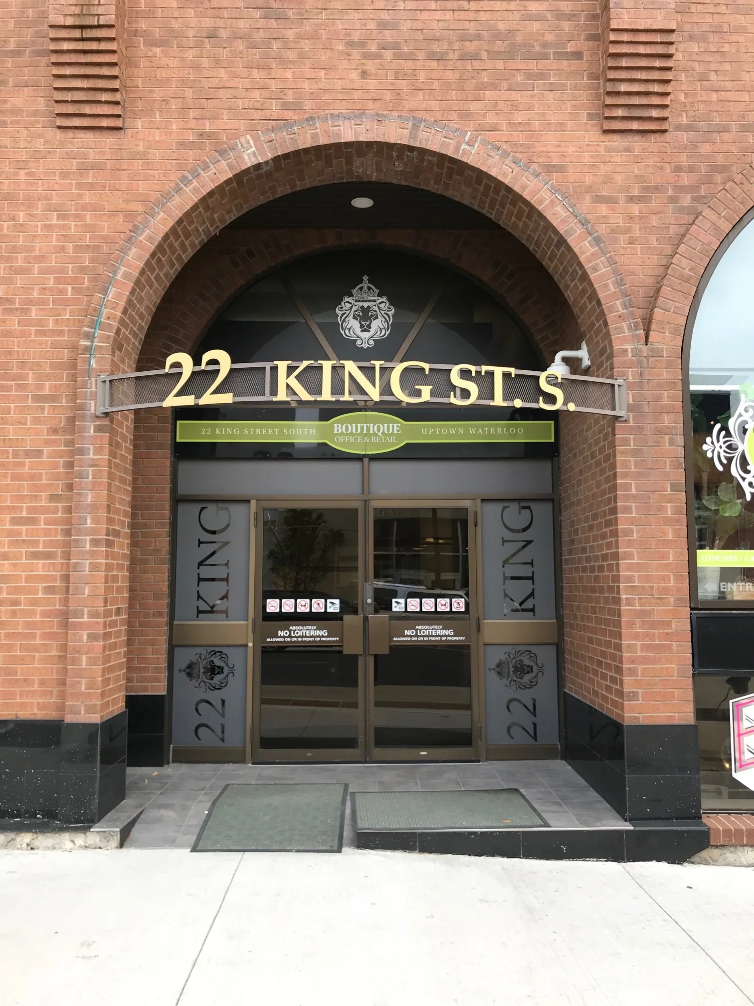 Street Entrance