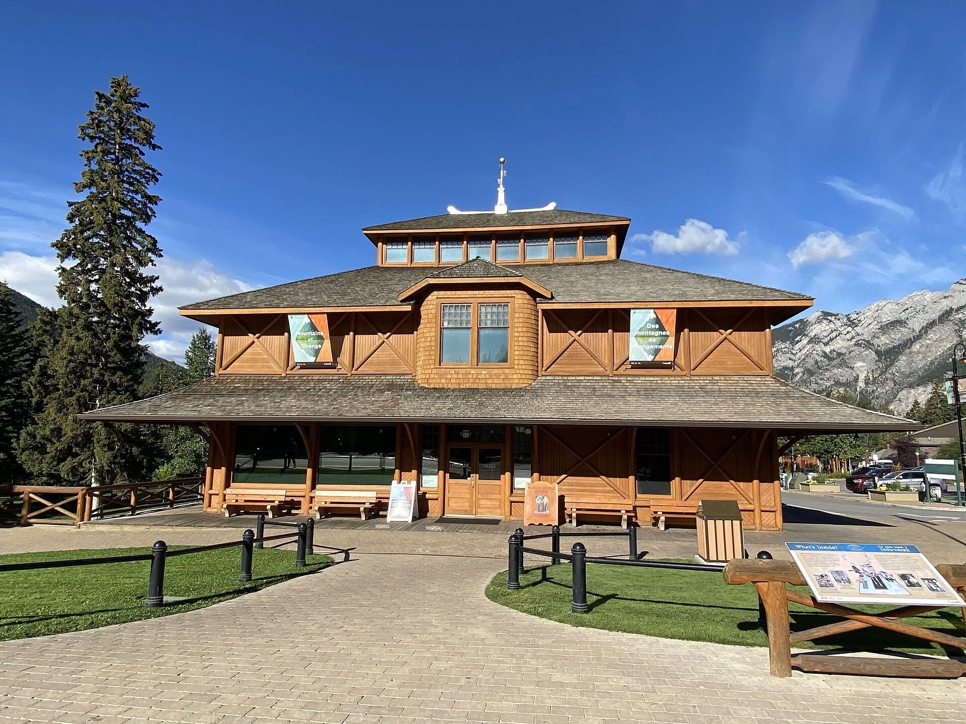 The Whyte Museum of the Canadian Rockies on Bear Street in Banff.