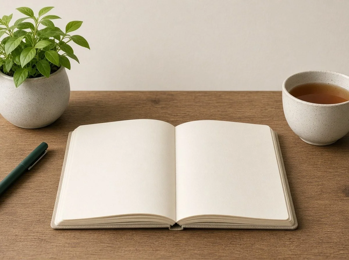 A journal used to reflect on attachment patterns and personal growth