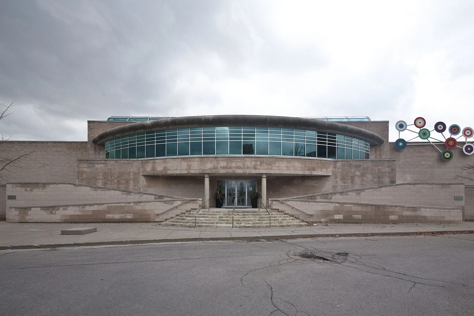 The Robert McLaughlin Gallery at the Civic Centre in Oshawa.