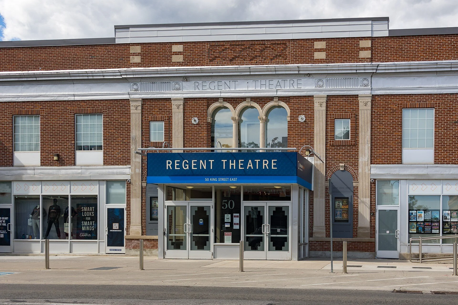 The Regent Theatre on King Street East in downtown Oshawa.