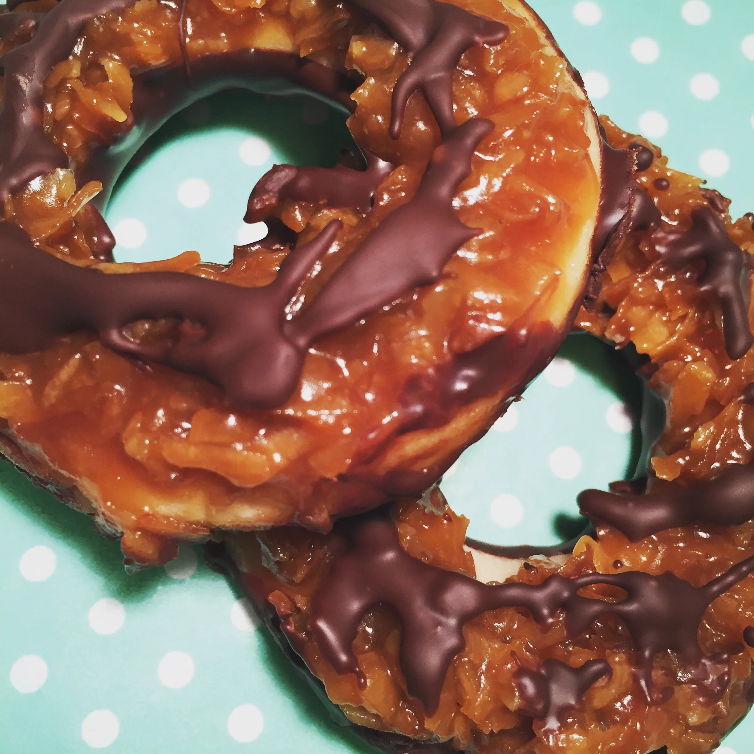Homemade Samoa Style Cookies