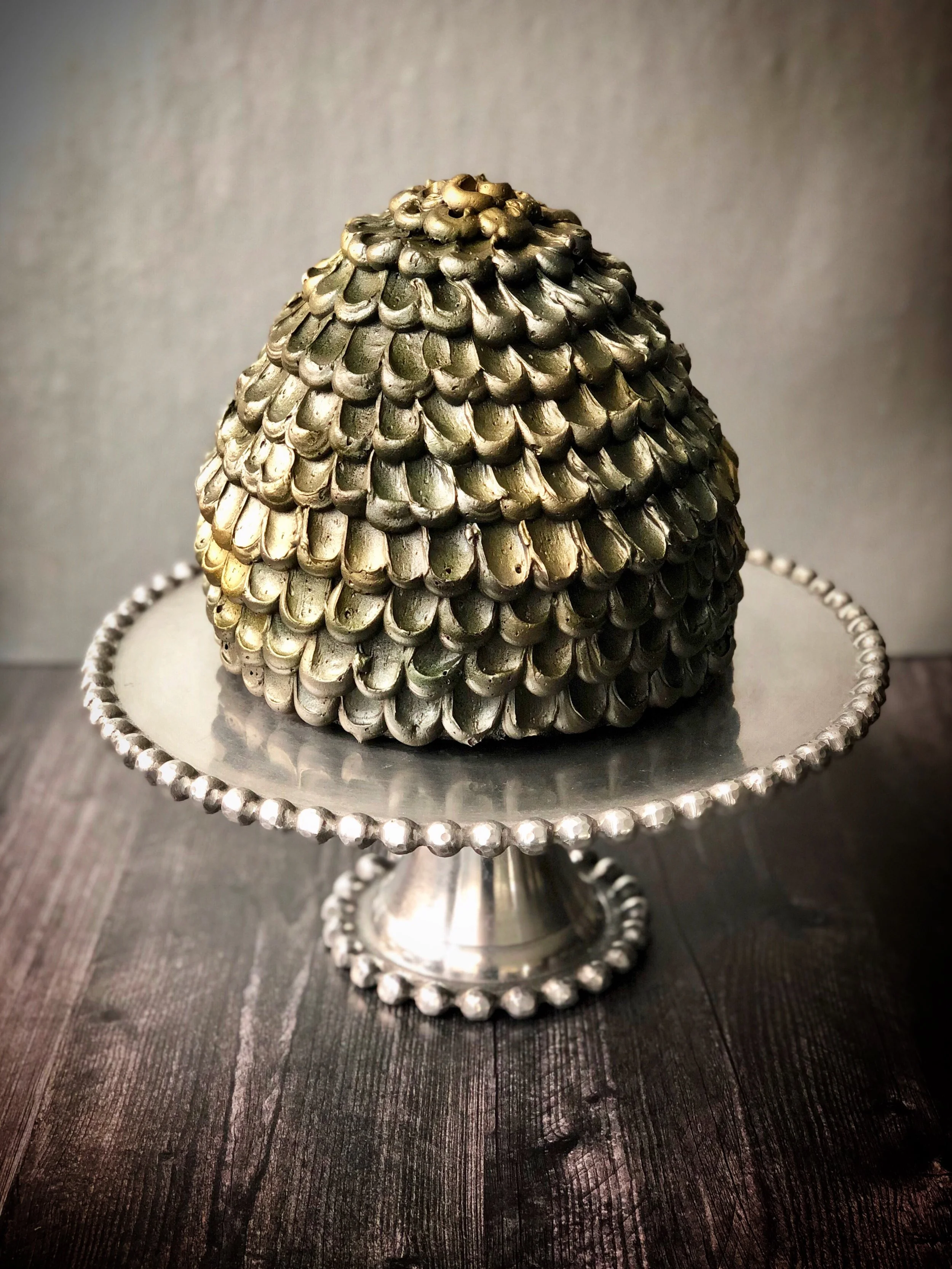 Game of Thrones Dragon Egg Cake