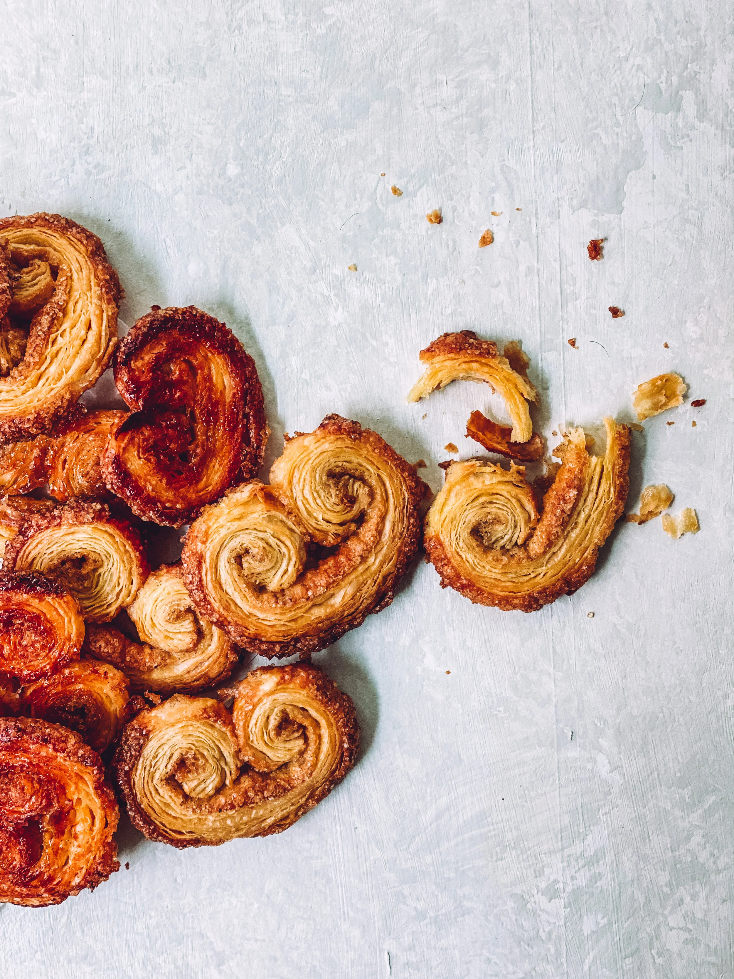 Vanilla Sugar Palmiers