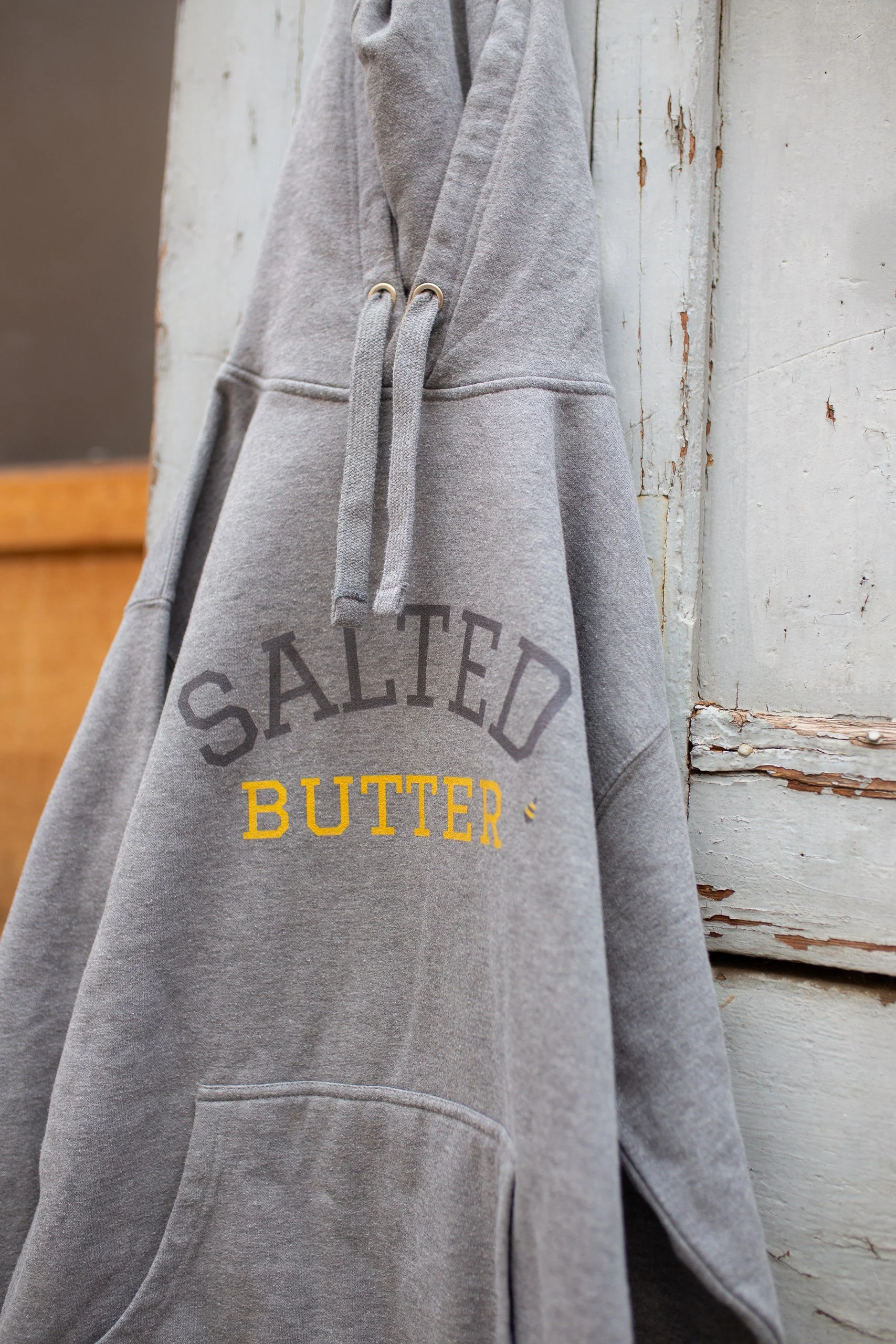 salted butter hoodie