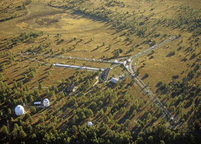  The NPOI is the Y-shaped facility at upper right. Lowell’s 1.8-meter, 1.1-meter, and 0.6-meter telescopes are visible at lower left. Info & Image Credit:  Lowell  