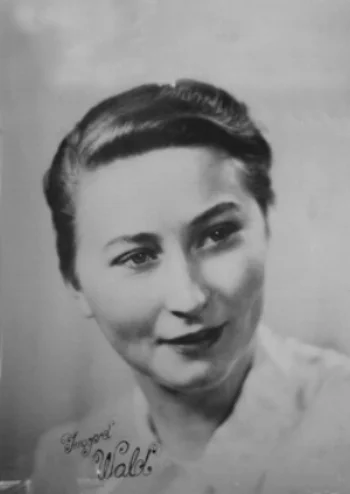 Irmgard Wald. She made the family promise to keep the marzipan recipe secret.