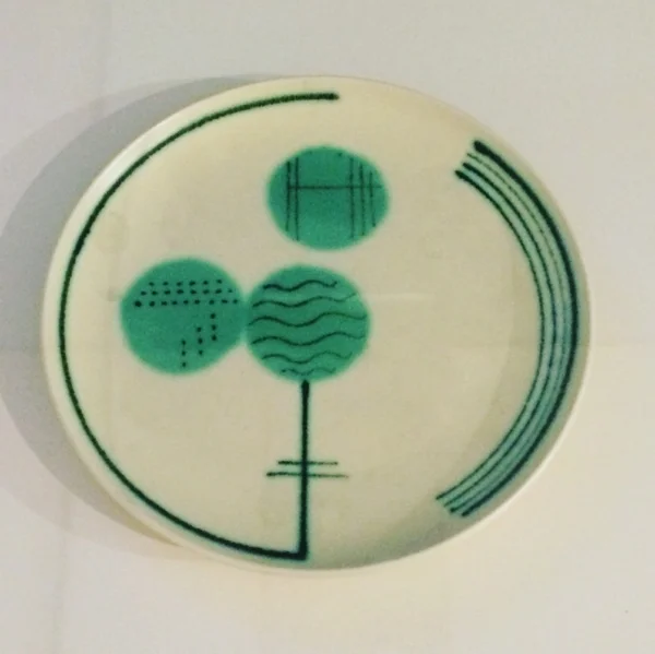 Grete Marks Earthenware plate 1930