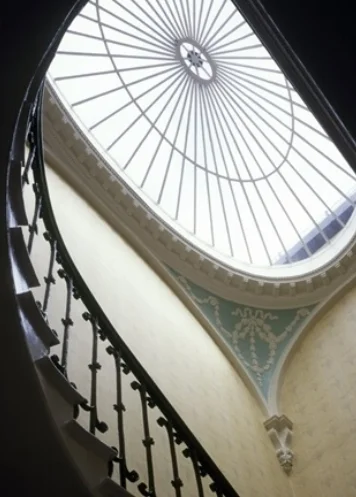 The staircase of The German Historical Institute in Bloomsbury Square