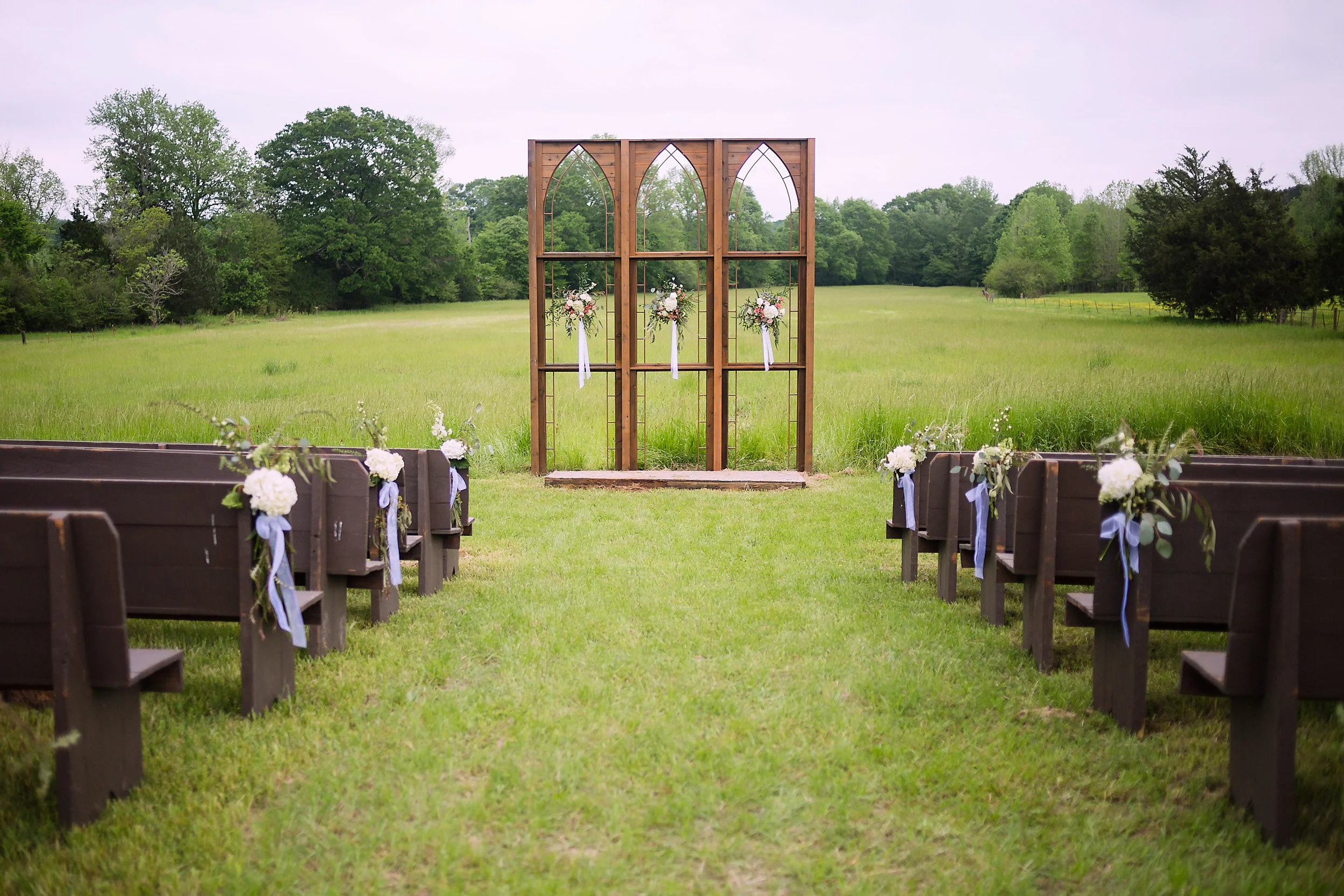 Church Pews — Sage Events & Design