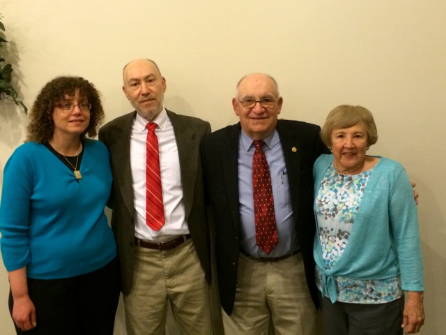 Cy Fritz and family at the PA Sports Hall of Fame Induction Ceremony