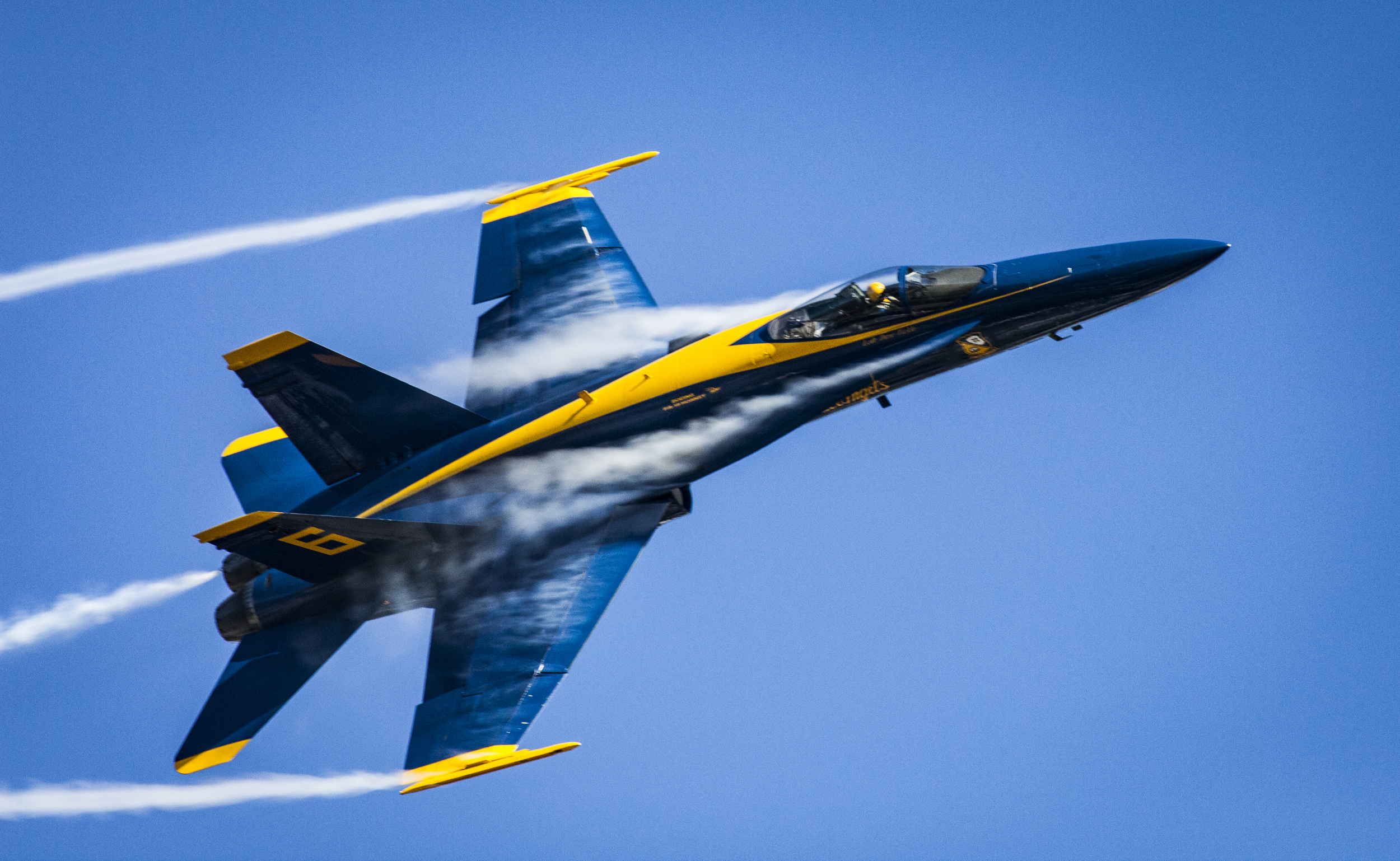 Blue Angels F/A-18. Fleet week, San Francisco, California
