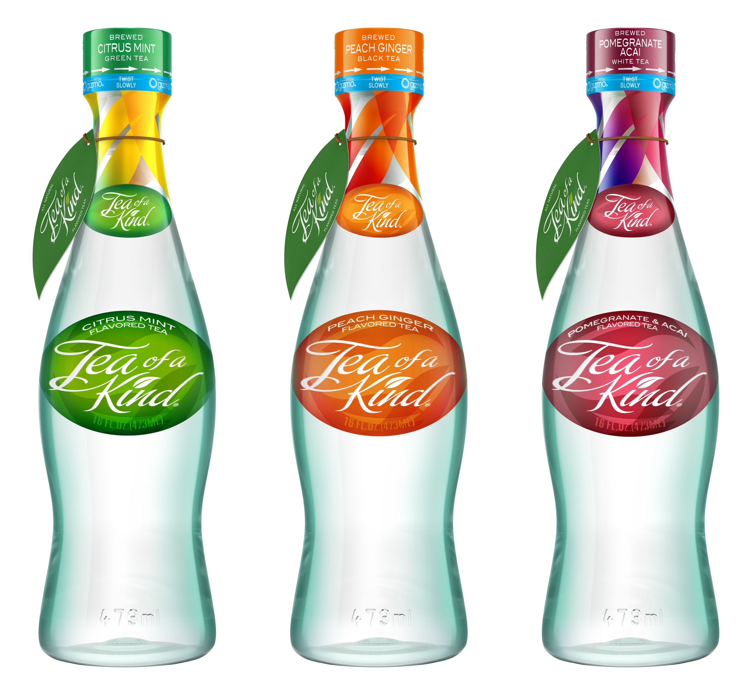  Client: Trinity Branding / Tea of a Kind  Assignment: Place Adobe Illustrator mechanical elements onto 3-D rendered bottles. 