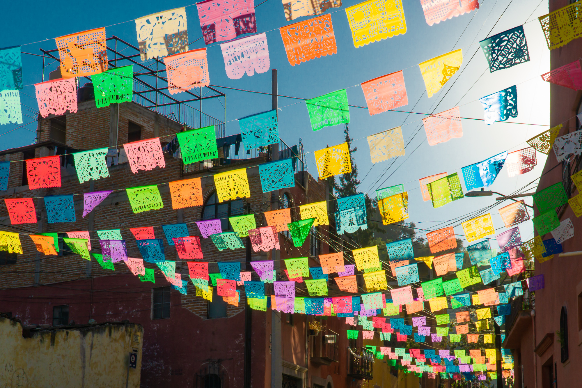 San Miguel de Allende. Christmas decorations