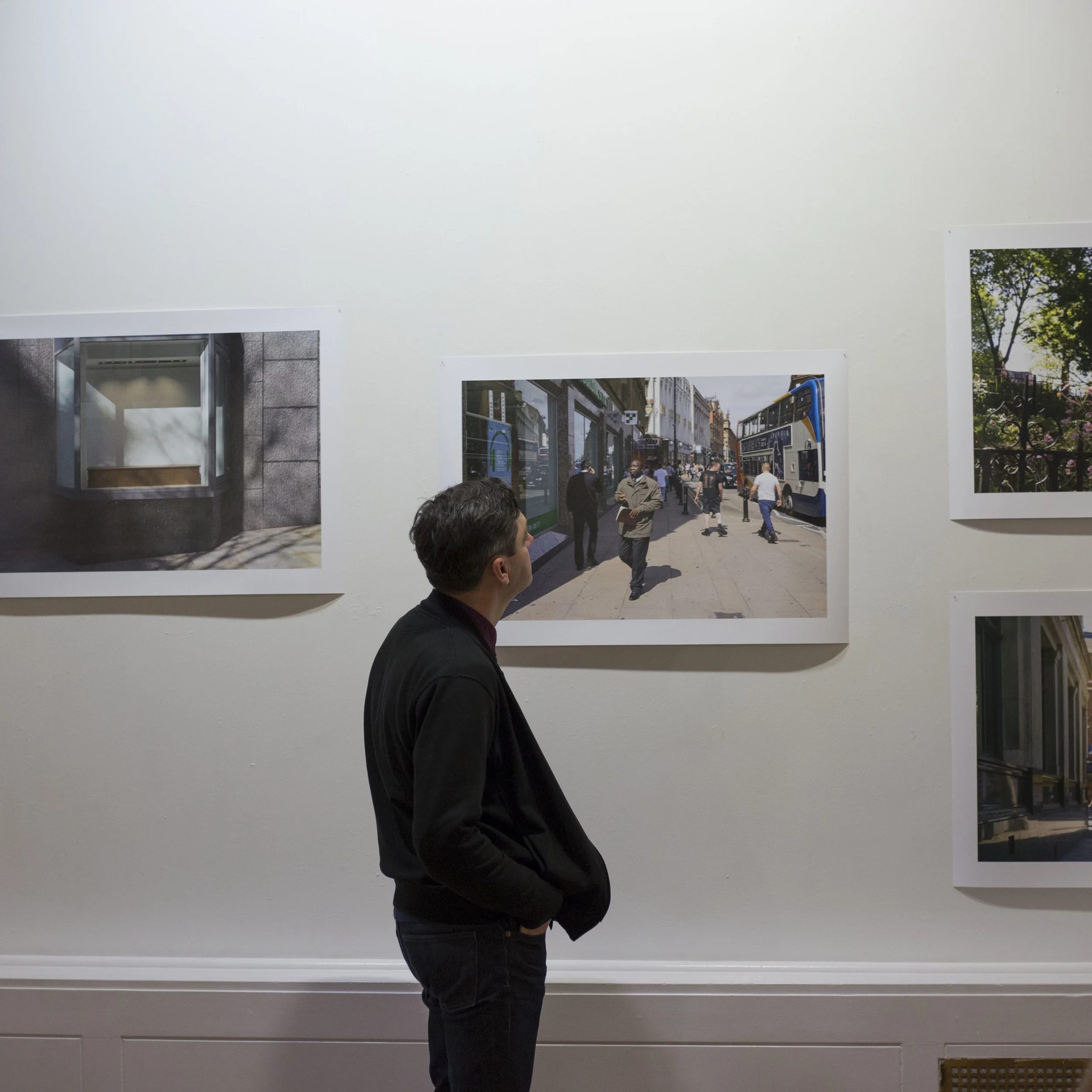 Richard Mulhearn introducing the work of Richard Higginbottom those less familiar.