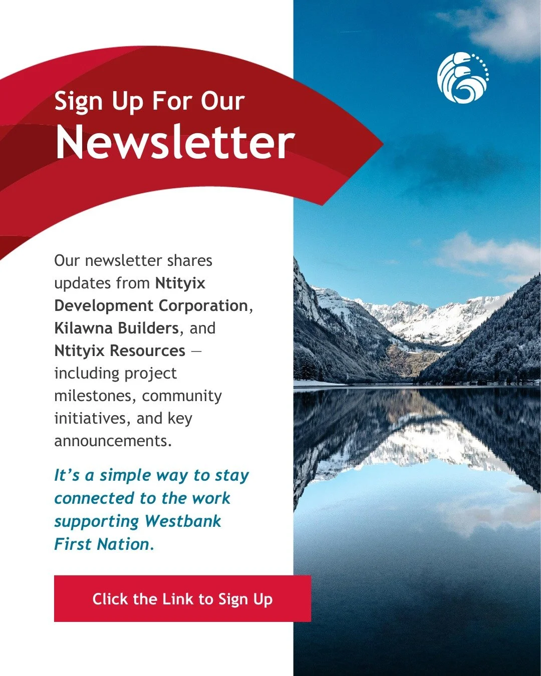 Stay informed on the work happening across our organization.

Our newsletter shares updates from Ntityix Development Corporation, Kilawna Builders, and Ntityix Resources &mdash; including project milestones, community initiatives, and key announcemen