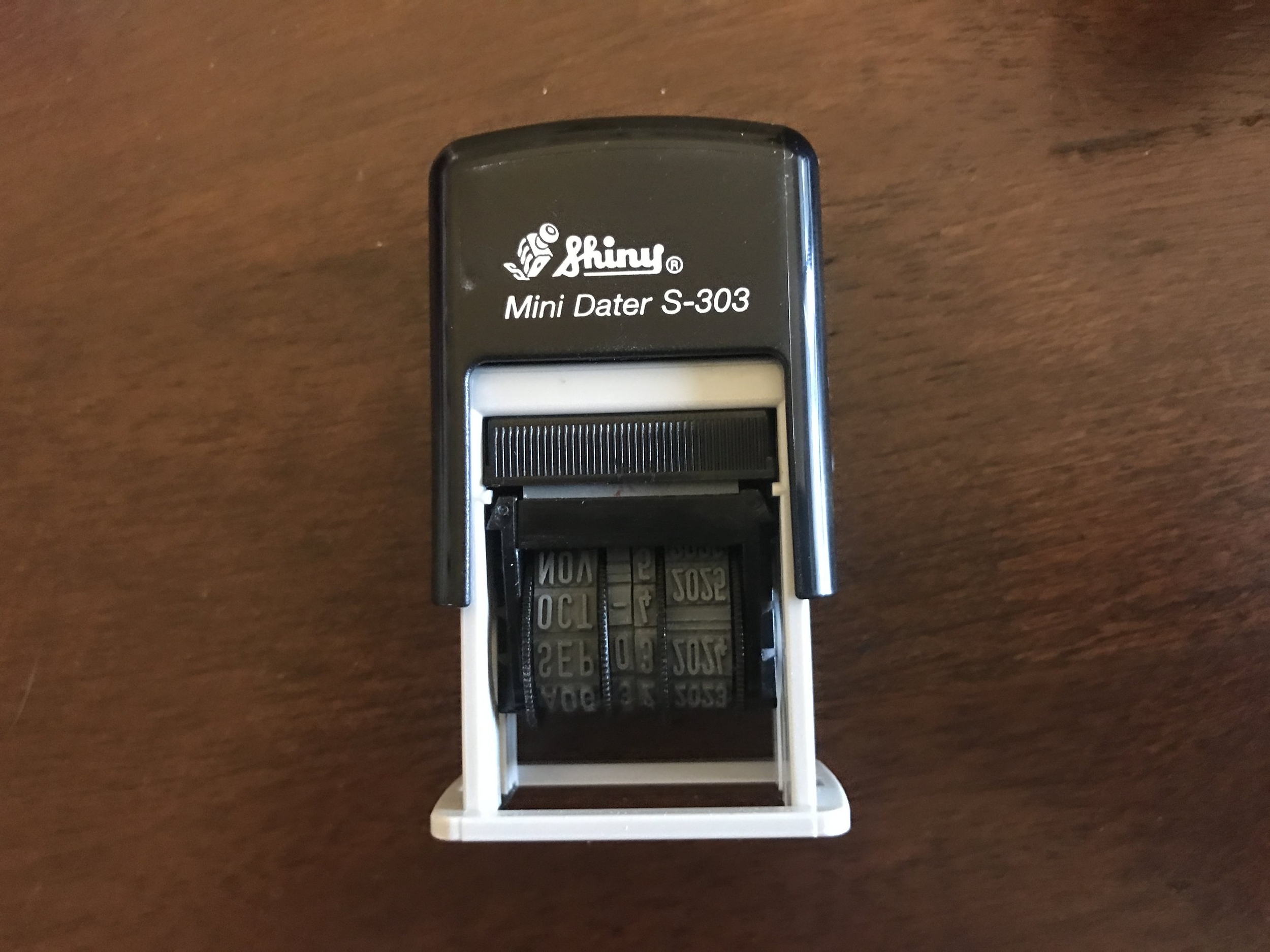 "SCANNED" stamp