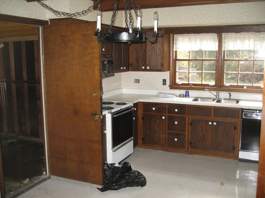 Kitchen before