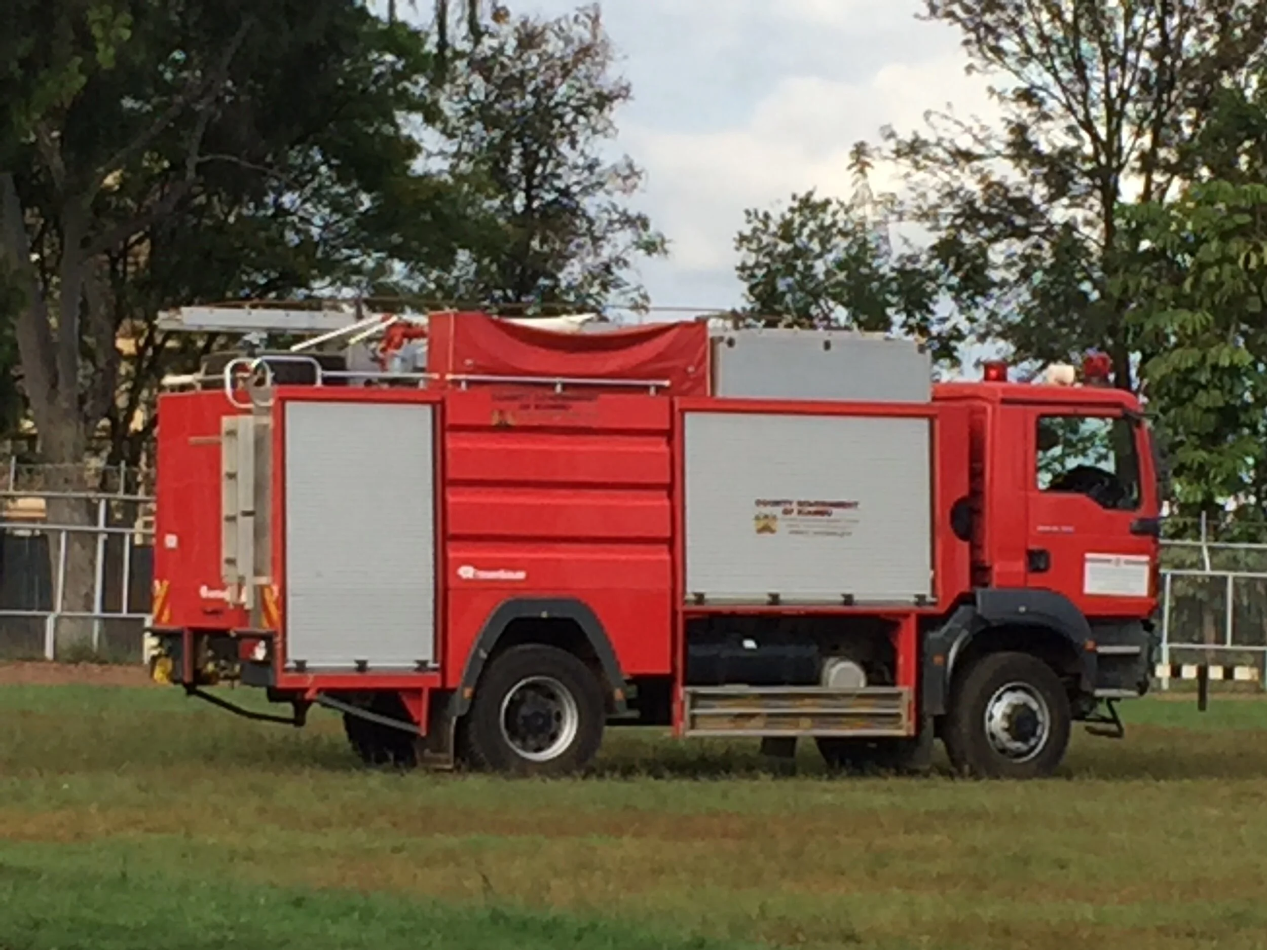 The Privilege to Drive the Big Red Truck