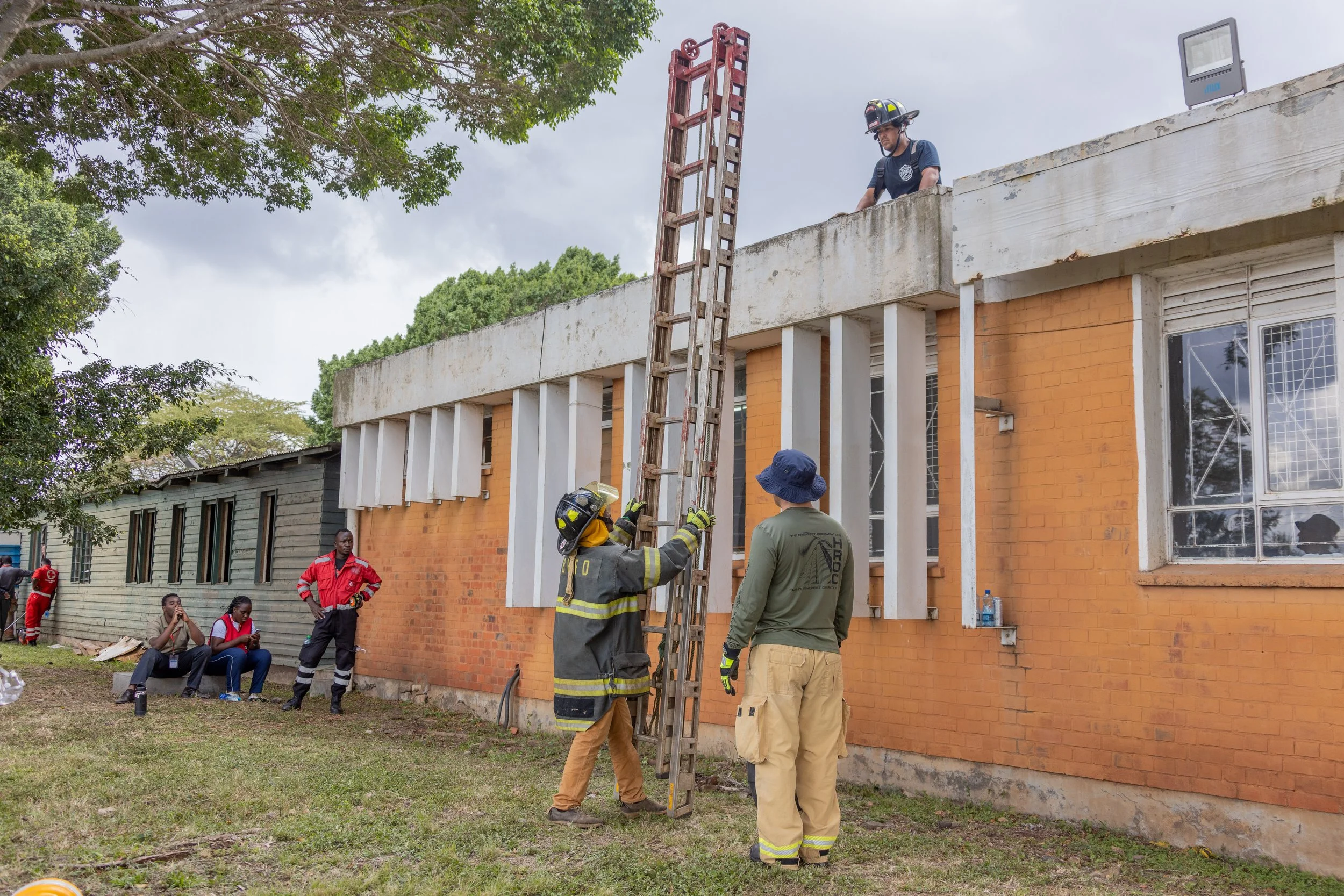 Introduction to Ladders for Firefighters — Africa Fire Mission