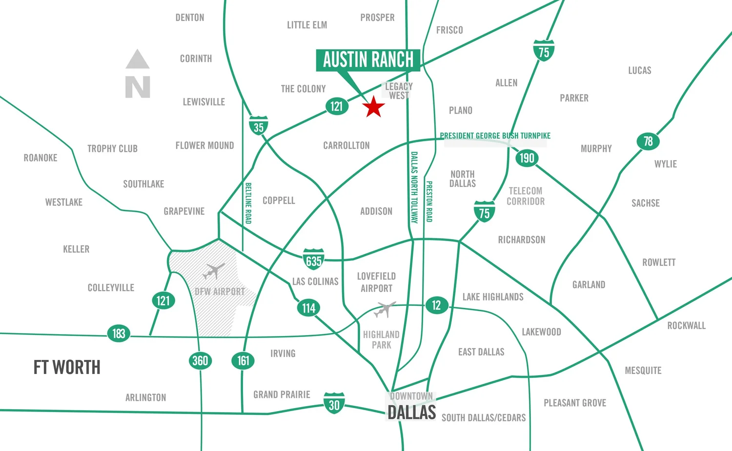 Austin Point Map A MASTER PLANNED COMMUNITY