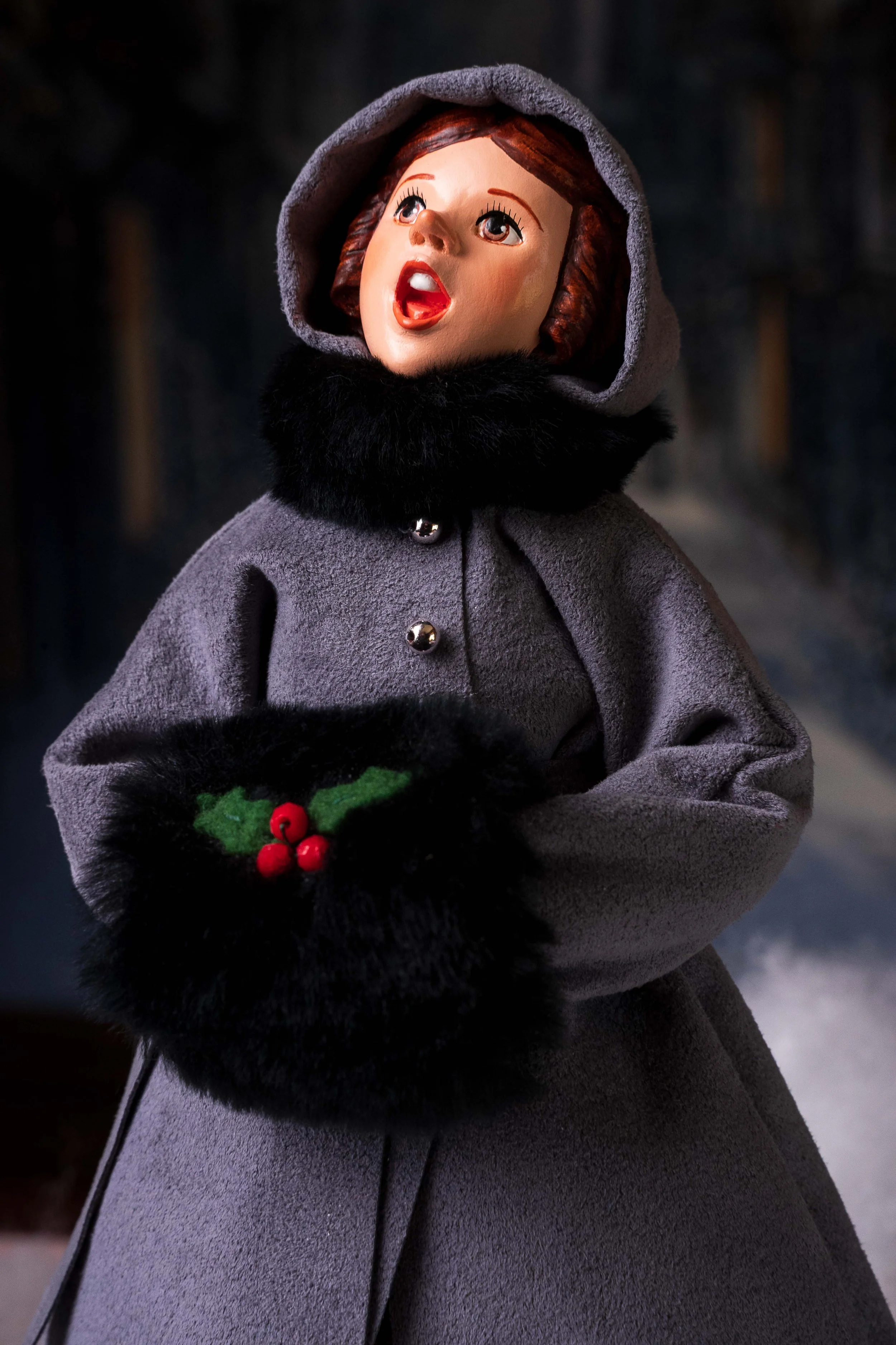 Miss Noel - Carollers Heirloom Condition Signed by Jan Simpich