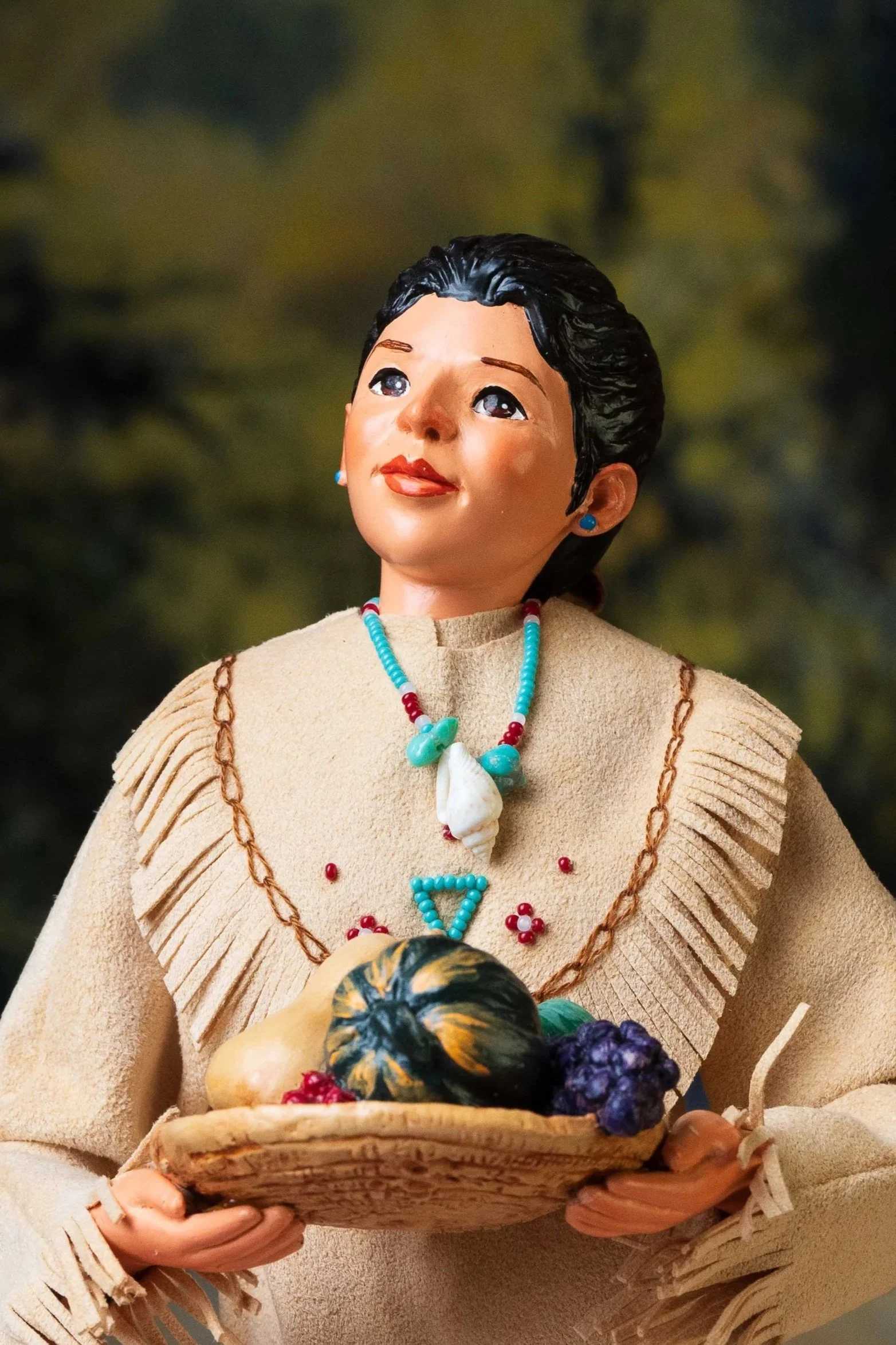 Native American Woman - Thanksgiving
