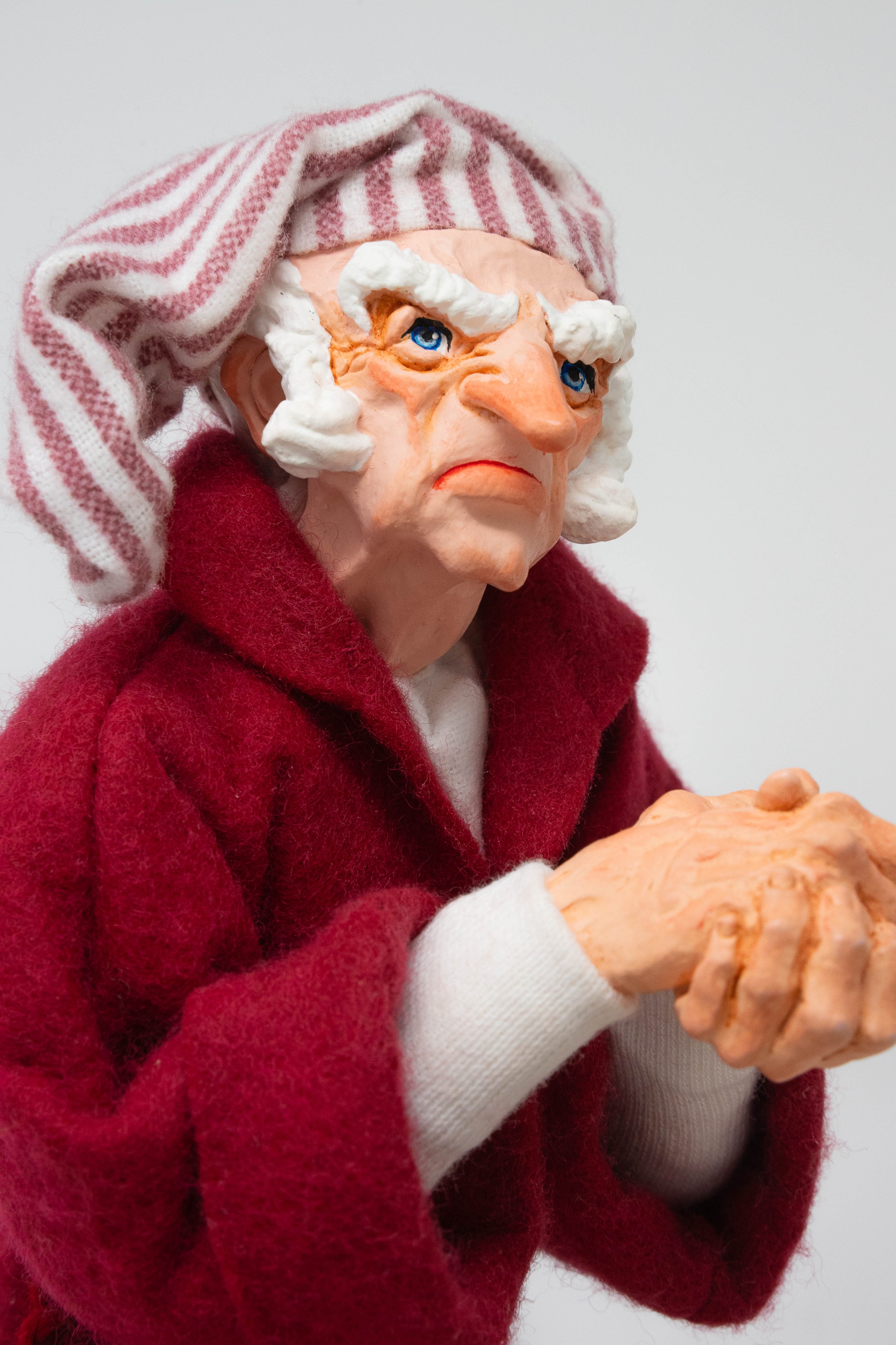 Ebenezer Scrooge and Table - A Christmas Carol