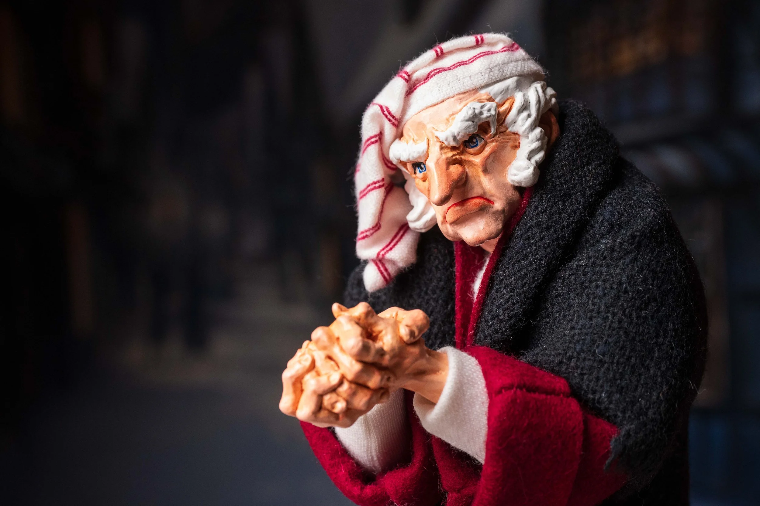 Last Edition Ebenezer Scrooge and Table - A Christmas Carol