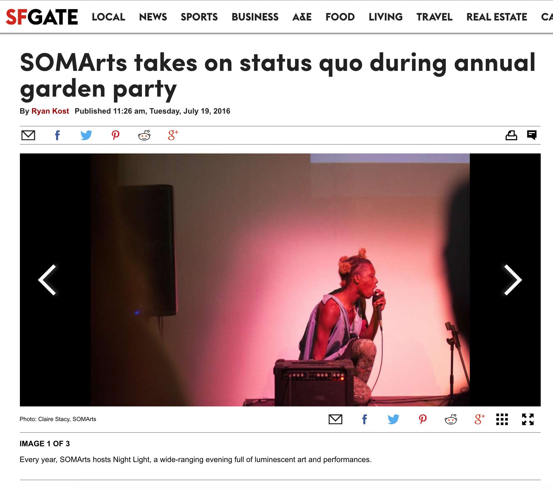 SOMArts takes on status quo during annual garden party