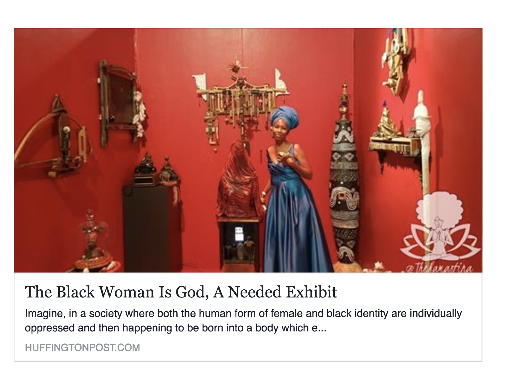 The Black Woman Is God, A Needed Exhibit