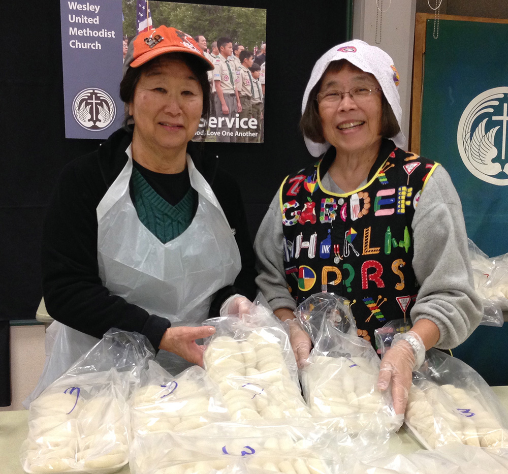 Marian Suhama & Sharon Uyeda. 