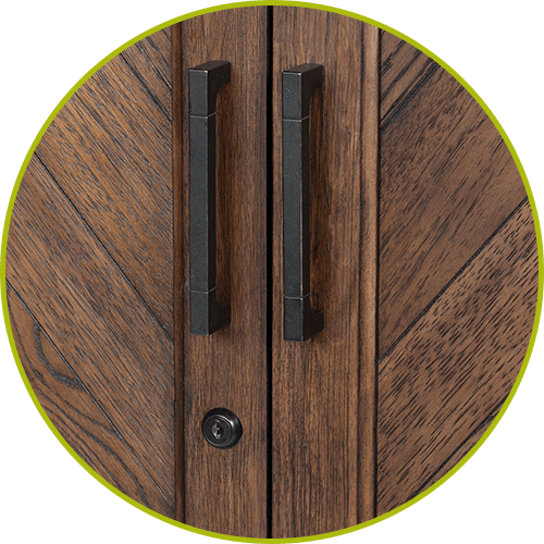 Integrated door lock