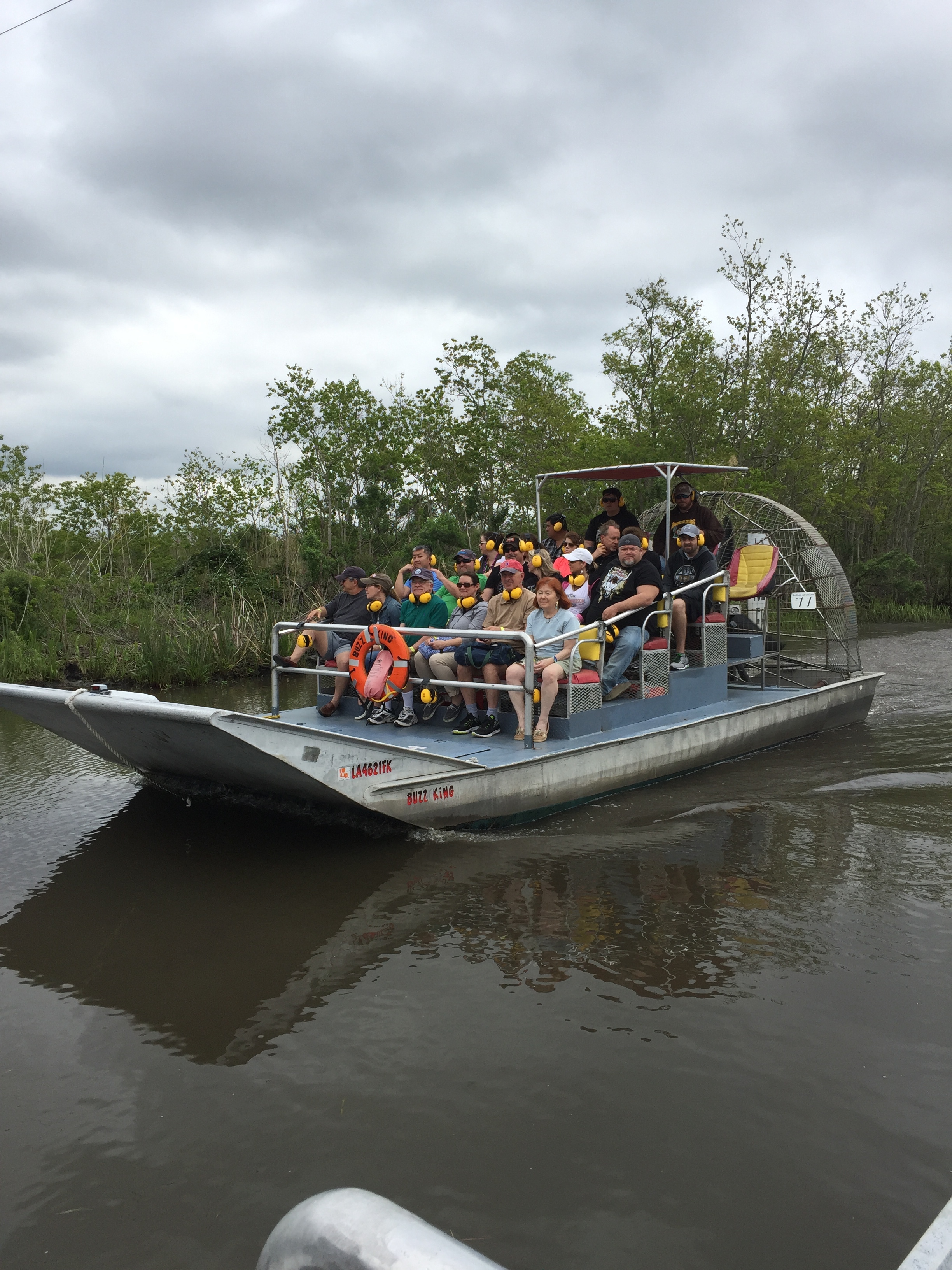 Airboat Swamp Tour Near New Orleans