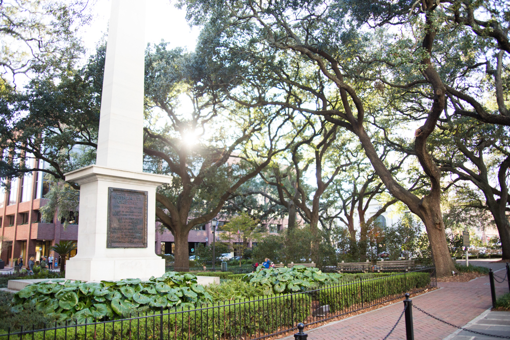 A Public Square in Savannah