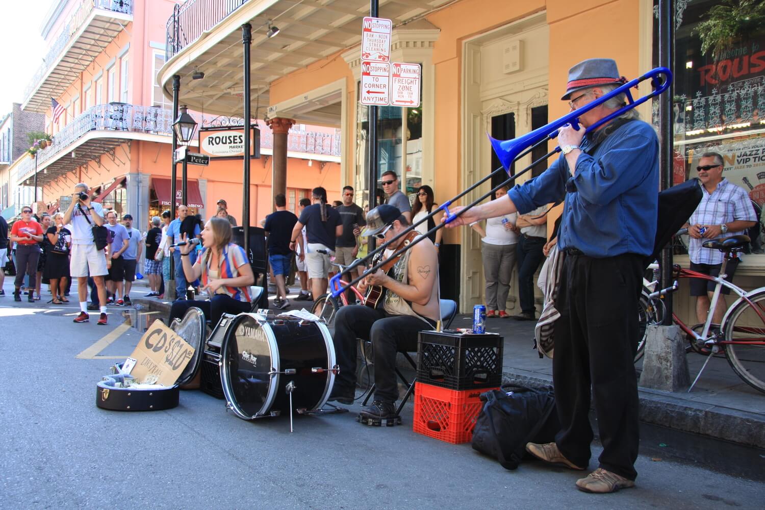 Street Performers in the French Quarter