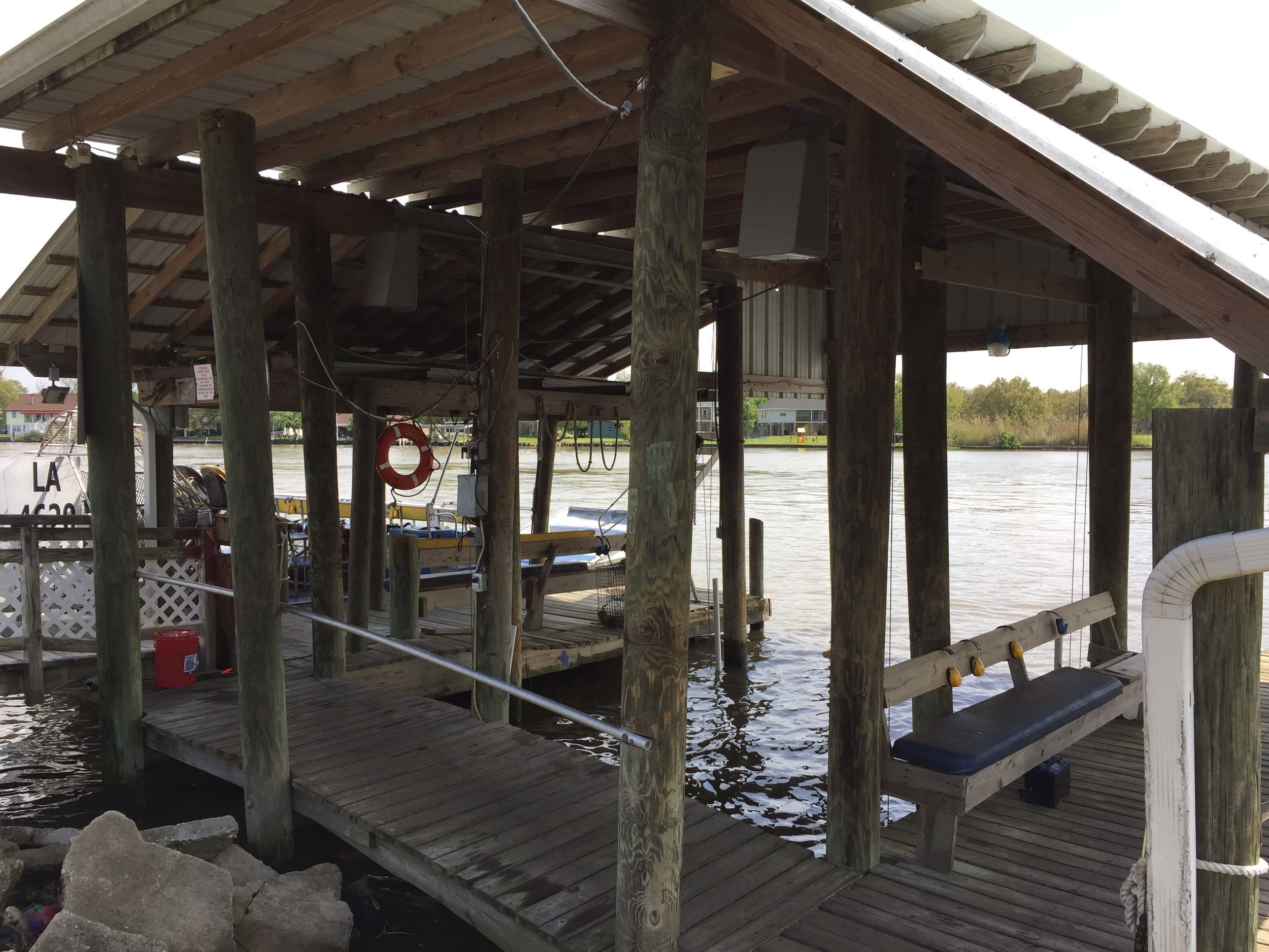 Swamp Tour Dock - Outside New Orleans