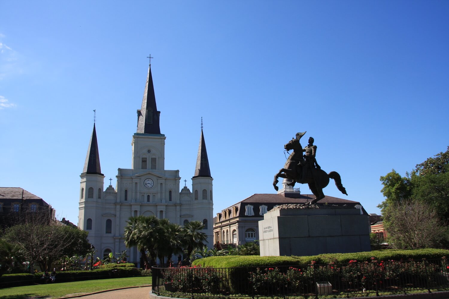 Jackson Square in the French Quarter