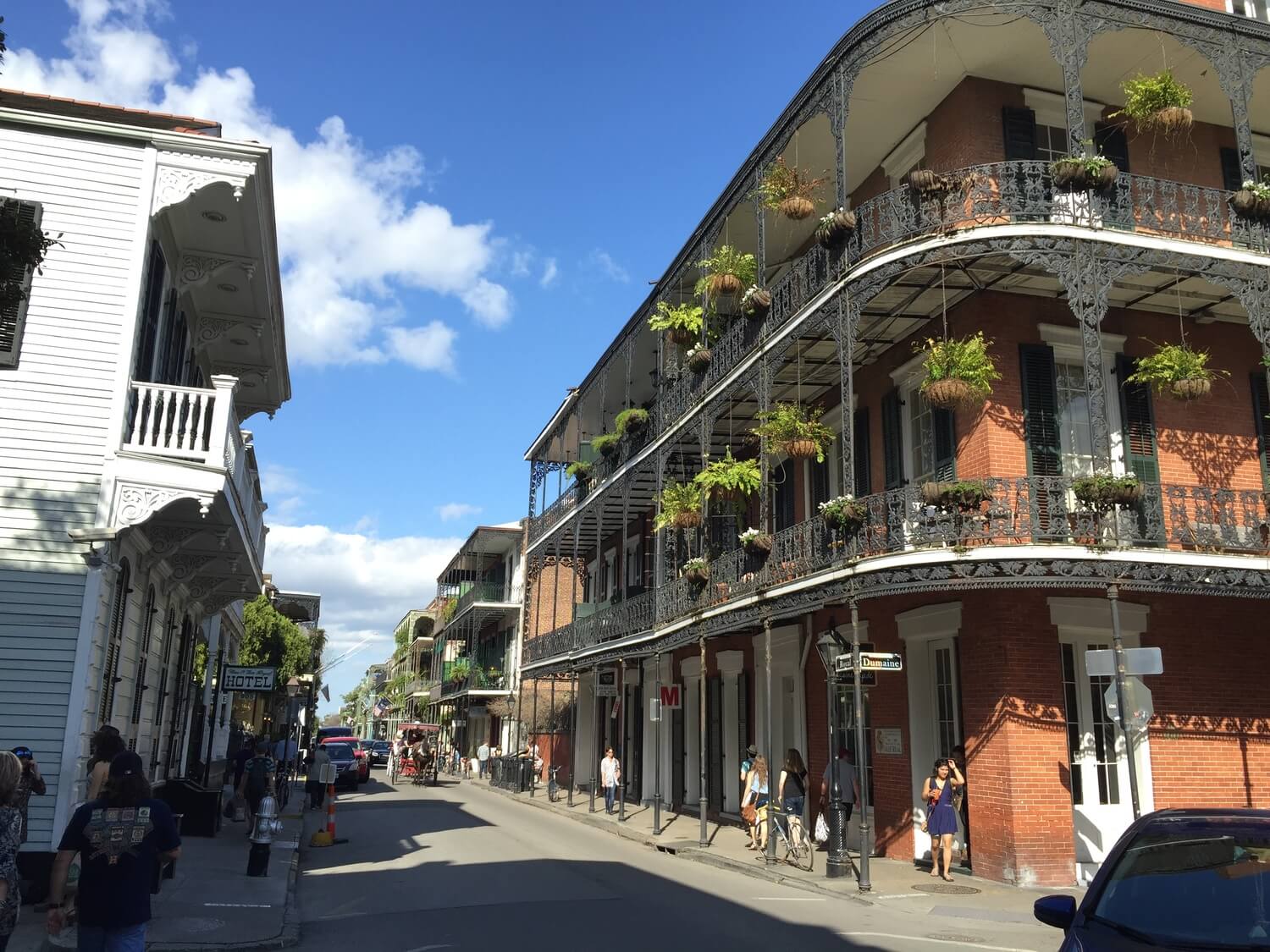 Classic French Quarter Balconies