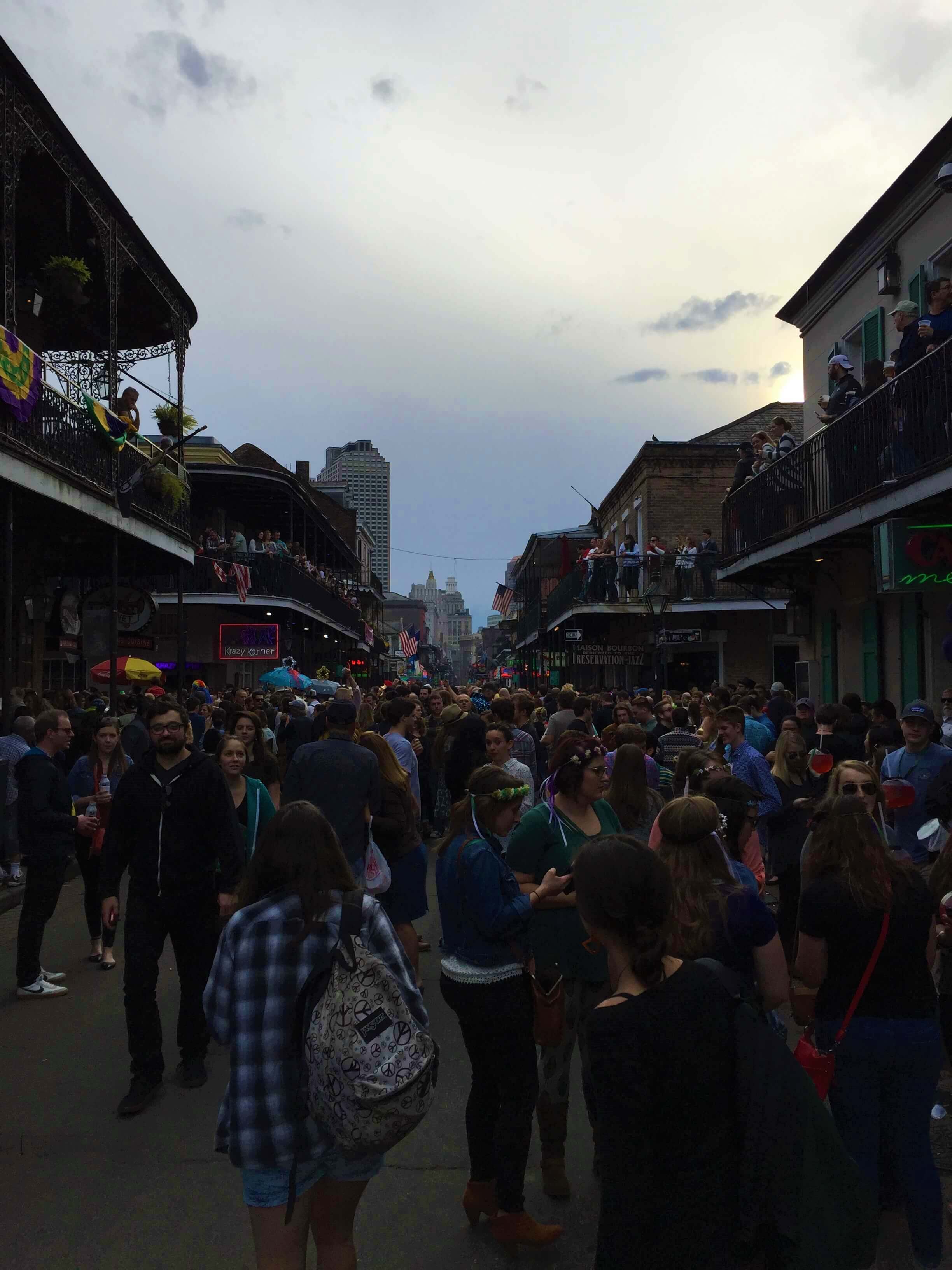 Bourbon Street During The Day