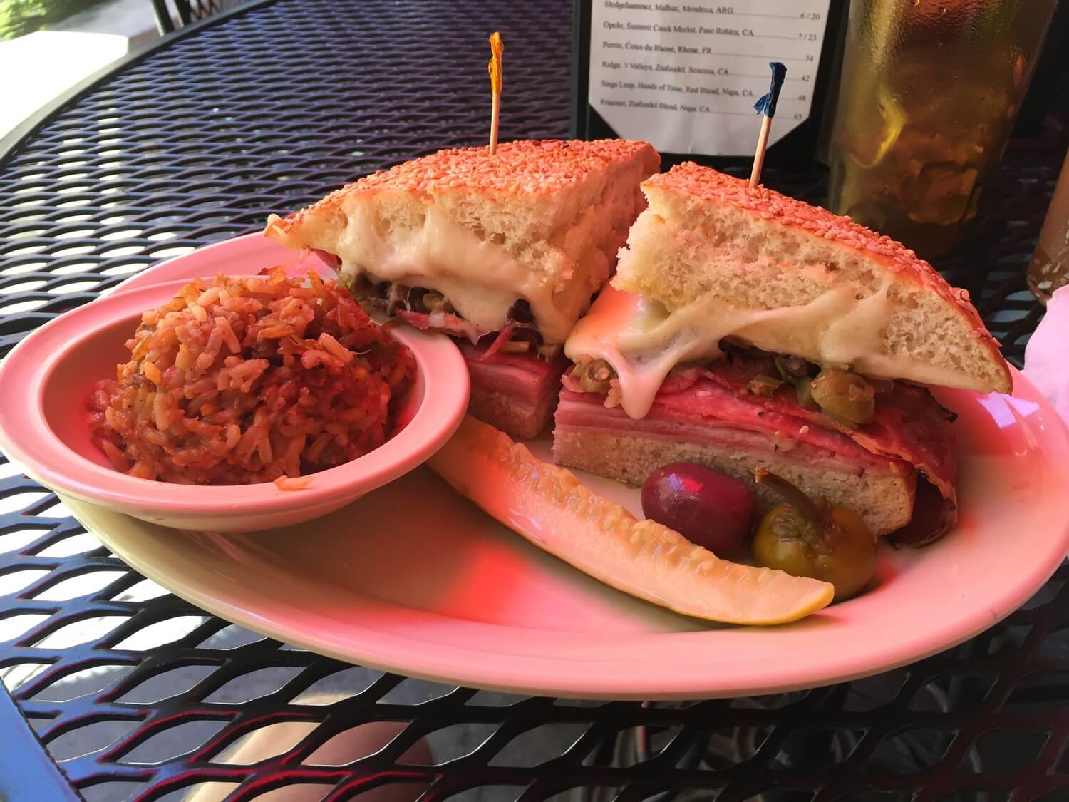 Half Muffuletta at Napoleon House