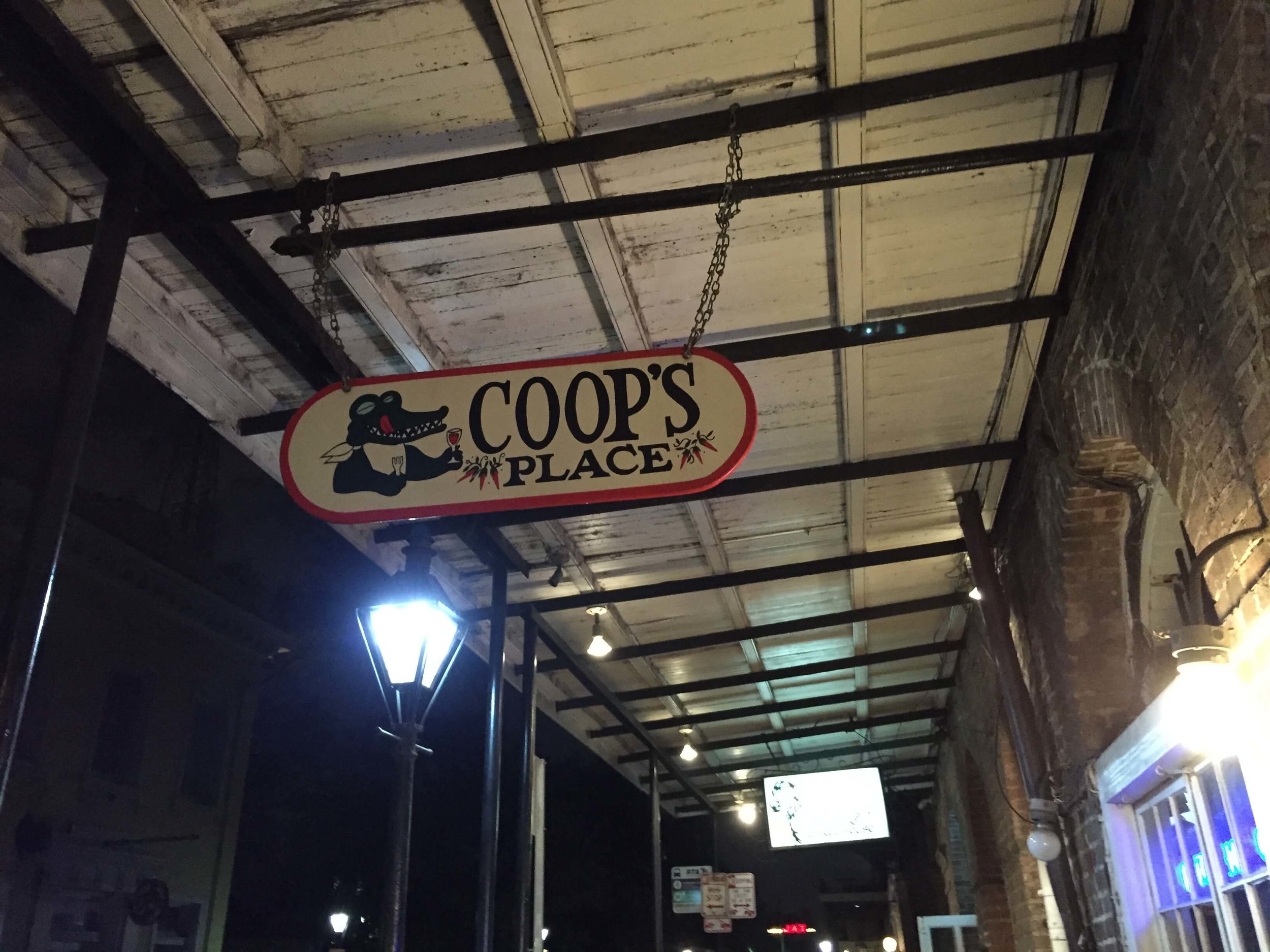 Coop's Place in the French Quarter