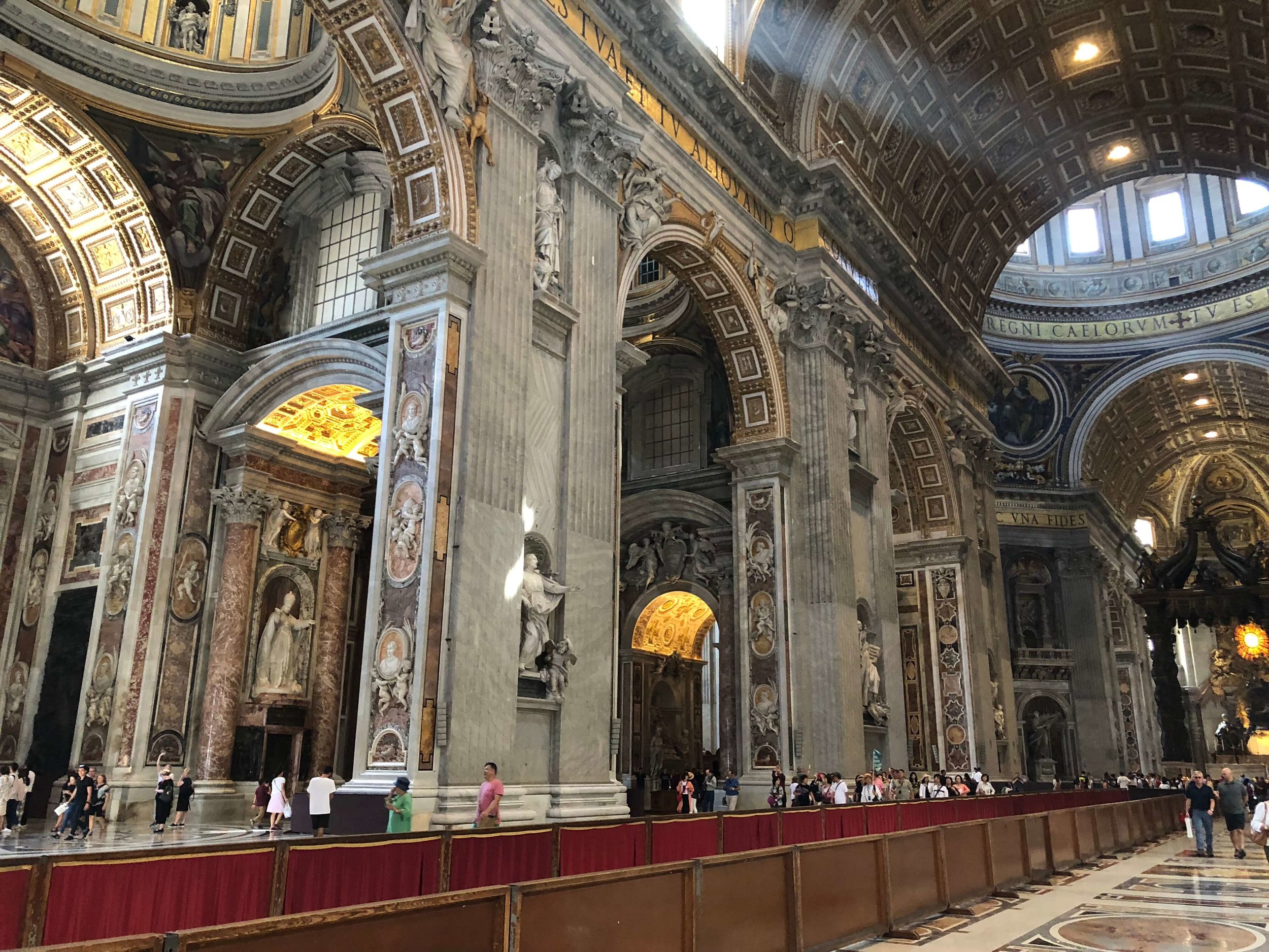 Interior of St. Peter's Basilica